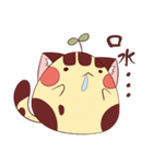 Bean sprouts cat（個別スタンプ：9）