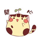Bean sprouts cat（個別スタンプ：16）