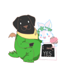 Labo and Bunny（個別スタンプ：12）