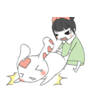 YUKI ＆ GGOMA（個別スタンプ：35）