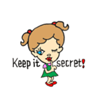 Jimmie and Kerrie in English（個別スタンプ：1）