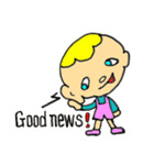 Jimmie and Kerrie in English（個別スタンプ：8）