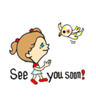 Jimmie and Kerrie in English（個別スタンプ：9）