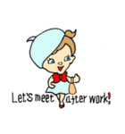 Jimmie and Kerrie in English（個別スタンプ：10）