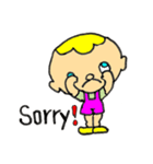 Jimmie and Kerrie in English（個別スタンプ：12）