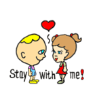 Jimmie and Kerrie in English（個別スタンプ：13）