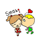 Jimmie and Kerrie in English（個別スタンプ：17）