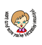 Jimmie and Kerrie in English（個別スタンプ：32）