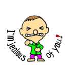 Jimmie and Kerrie in English（個別スタンプ：35）