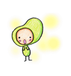 ペンさんとマメさん（個別スタンプ：3）