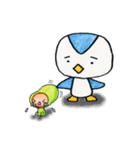 ペンさんとマメさん（個別スタンプ：32）