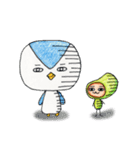 ペンさんとマメさん（個別スタンプ：38）