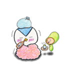 ペンさんとマメさん（個別スタンプ：39）