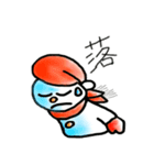 ましゅまろゆきだるま（個別スタンプ：17）