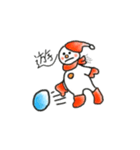 ましゅまろゆきだるま（個別スタンプ：23）