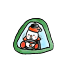 ましゅまろゆきだるま（個別スタンプ：35）