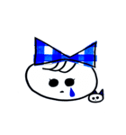 青りぼん娘（個別スタンプ：28）