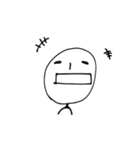 Scribble guy and his Friends（個別スタンプ：2）