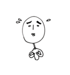 Scribble guy and his Friends（個別スタンプ：4）