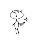 Scribble guy and his Friends（個別スタンプ：25）