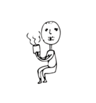 Scribble guy and his Friends（個別スタンプ：28）