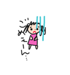 きゃわゆす つばちゃん（個別スタンプ：4）