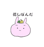 わりかしウサギ、そして熊パンぴよブー（個別スタンプ：4）