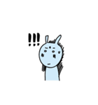Stupid goat Cheese and his alien friend（個別スタンプ：14）