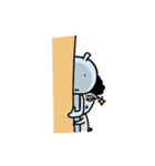 Stupid goat Cheese and his alien friend（個別スタンプ：16）