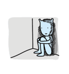 Stupid goat Cheese and his alien friend（個別スタンプ：23）