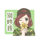 flower girls series stickers（個別スタンプ：18）