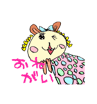 どうぶつとおんなのこ（個別スタンプ：13）