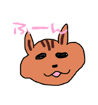 どうぶつとおんなのこ（個別スタンプ：38）