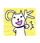 なぬいぬとクロネコ（個別スタンプ：9）