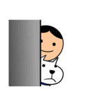 なぬいぬとクロネコ（個別スタンプ：18）