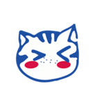 Facemood of LazyLazy Cat（個別スタンプ：18）