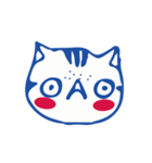 Facemood of LazyLazy Cat（個別スタンプ：31）