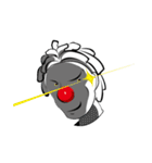 Sad Clown ＆ his soul（個別スタンプ：4）