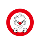Sad Clown ＆ his soul（個別スタンプ：7）