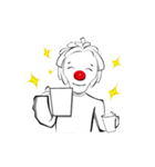 Sad Clown ＆ his soul（個別スタンプ：13）
