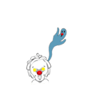 Sad Clown ＆ his soul（個別スタンプ：16）