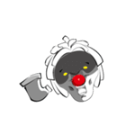 Sad Clown ＆ his soul（個別スタンプ：34）