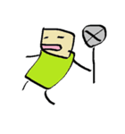Why don't you come over ？（個別スタンプ：6）