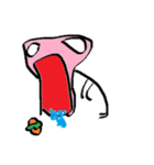 Why don't you come over ？（個別スタンプ：24）