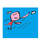 Why don't you come over ？（個別スタンプ：25）
