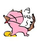 Why don't you come over ？（個別スタンプ：33）