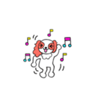 キャバリアのポティ（個別スタンプ：25）