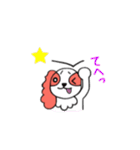 キャバリアのポティ（個別スタンプ：34）