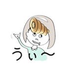 前髪コロネちゃんの日常スタンプ（個別スタンプ：31）