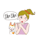 Jill ＆ Mixed Cat.（個別スタンプ：1）